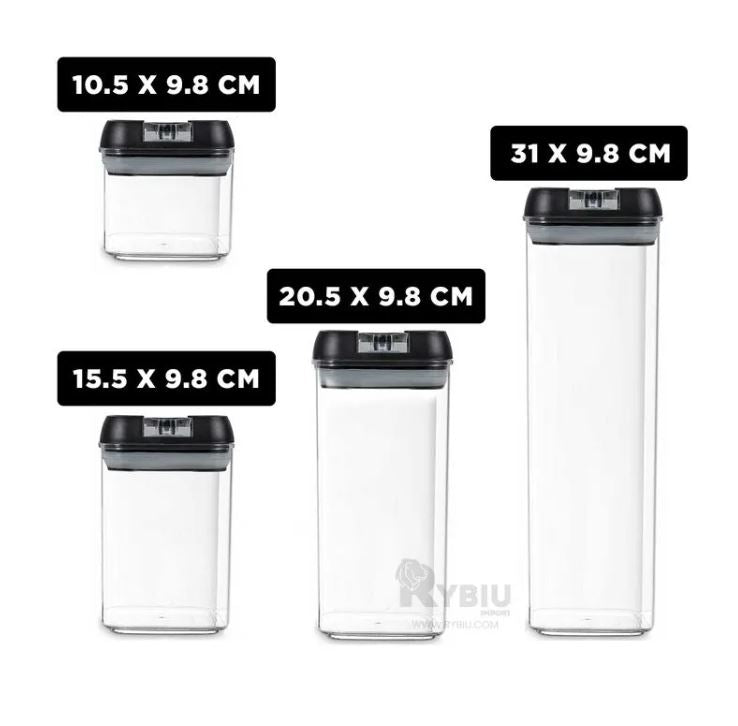 FreshBox Pro:🧺 ¡Organiza tu cocina como una profesional con este kit hermético!