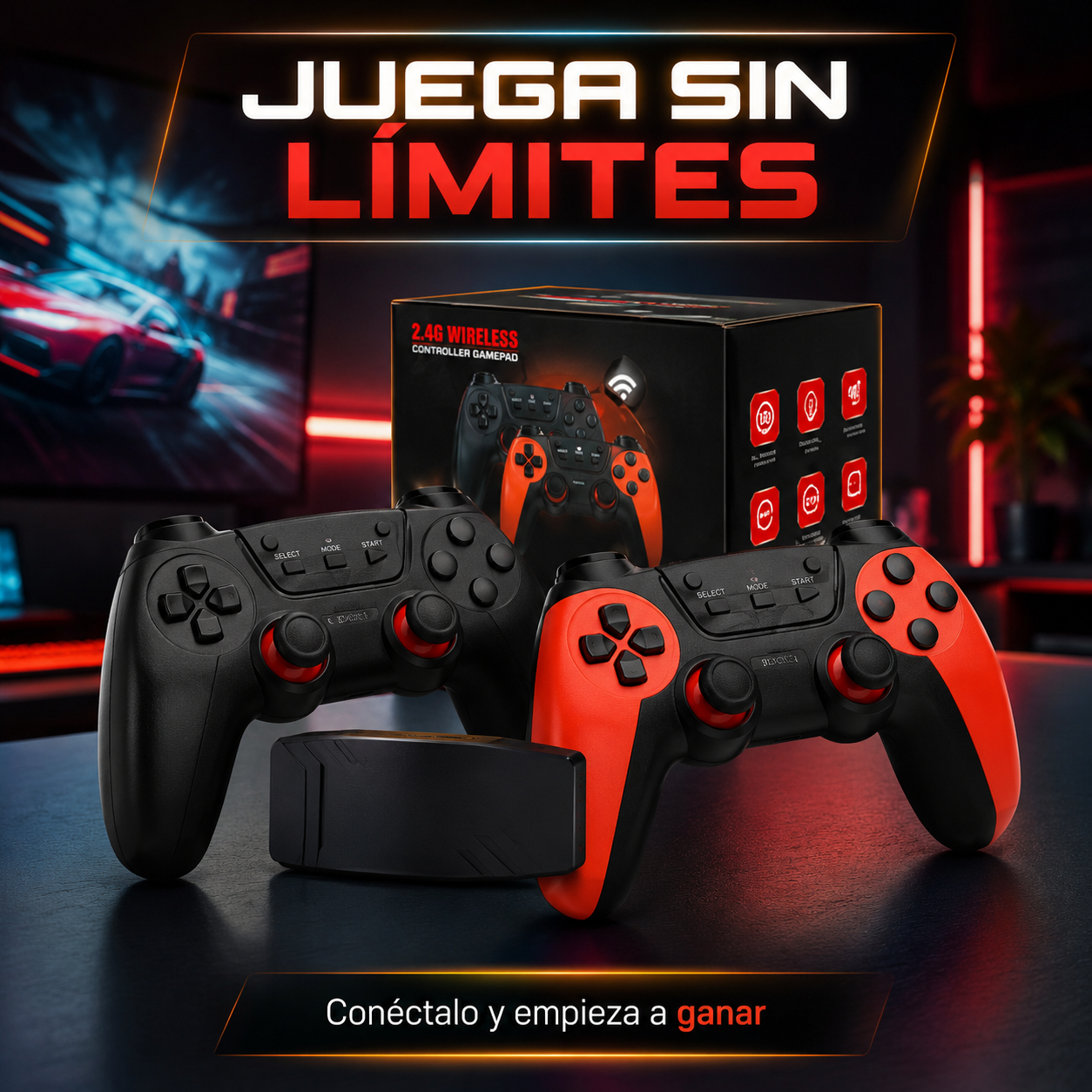 Consola Retro Game Stick X2 Ultra — Revive miles de juegos clásicos