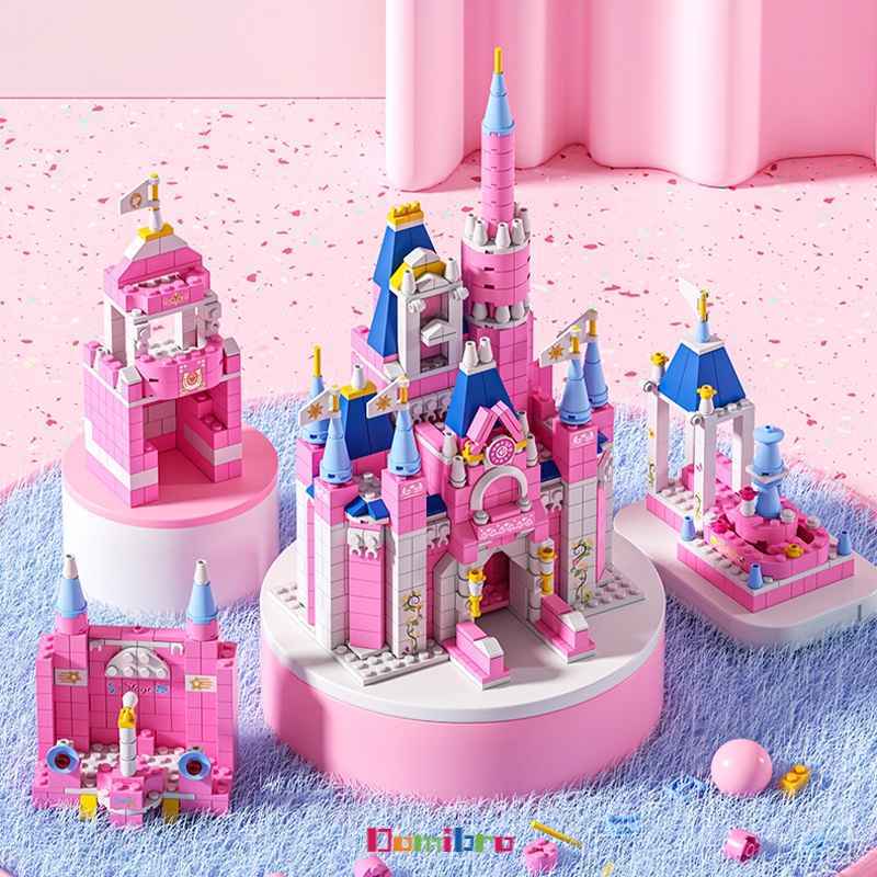 Lego de Dinosaurio - Castillo - Cohete de 1000 piezas - 6 en 1