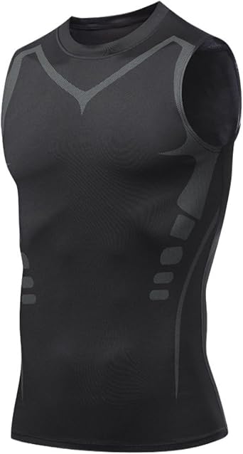 Camiseta Moldeadora Iónica de Compresión Deportiva para Hombre