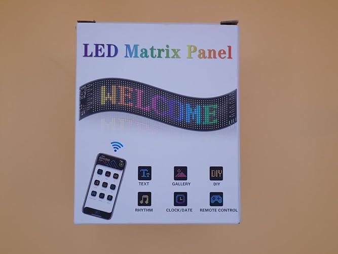 LED Matrix Panel RGB Flexible
