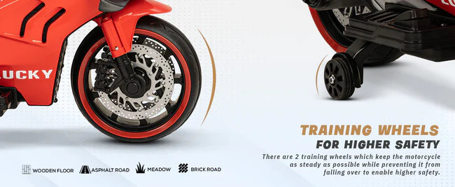 Moto Eléctrica Kids 12V: Potencia, Luces y Bluetooth ⚡🎶