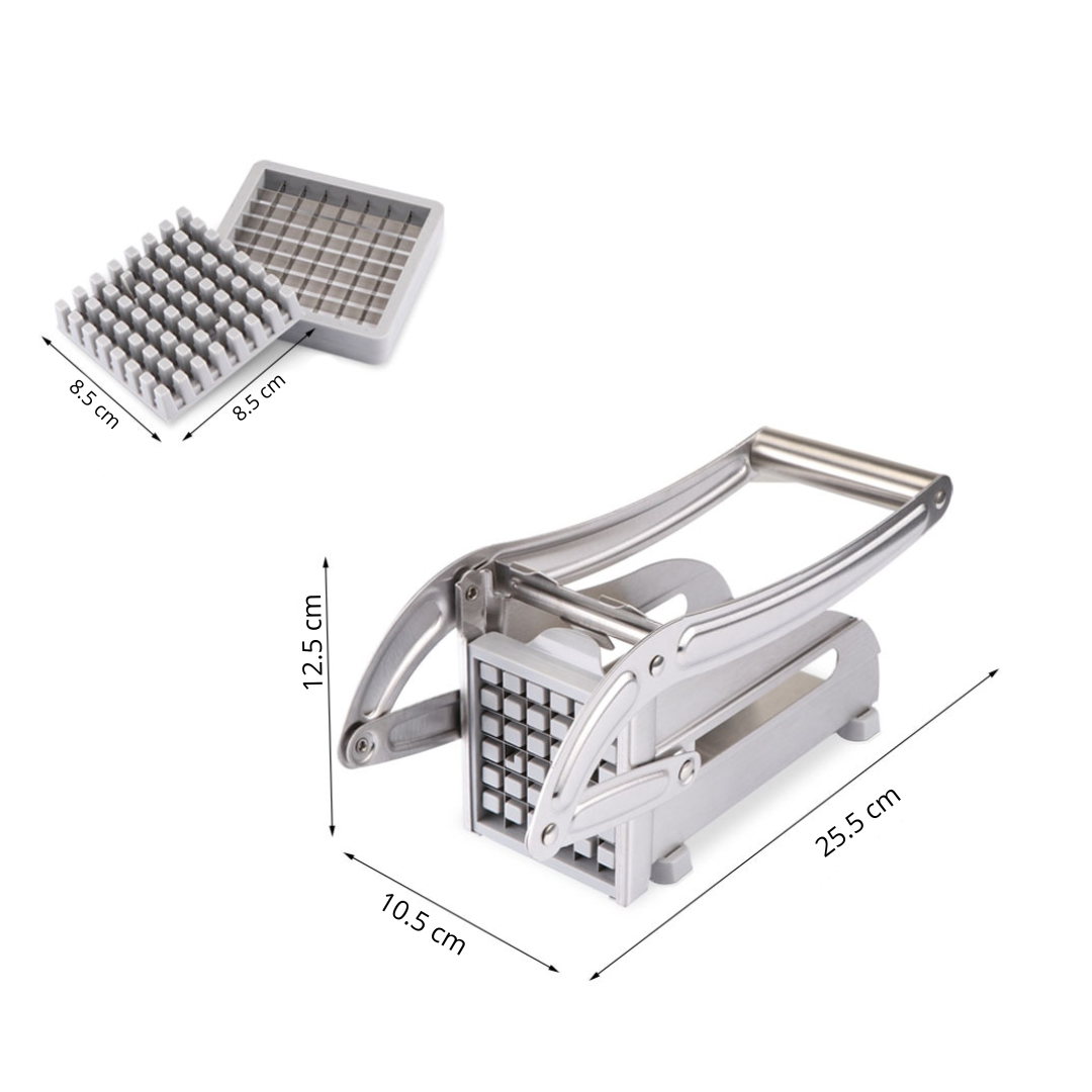 Cortador de acero inoxidable de papas y verduras™: Hazlo en segundos