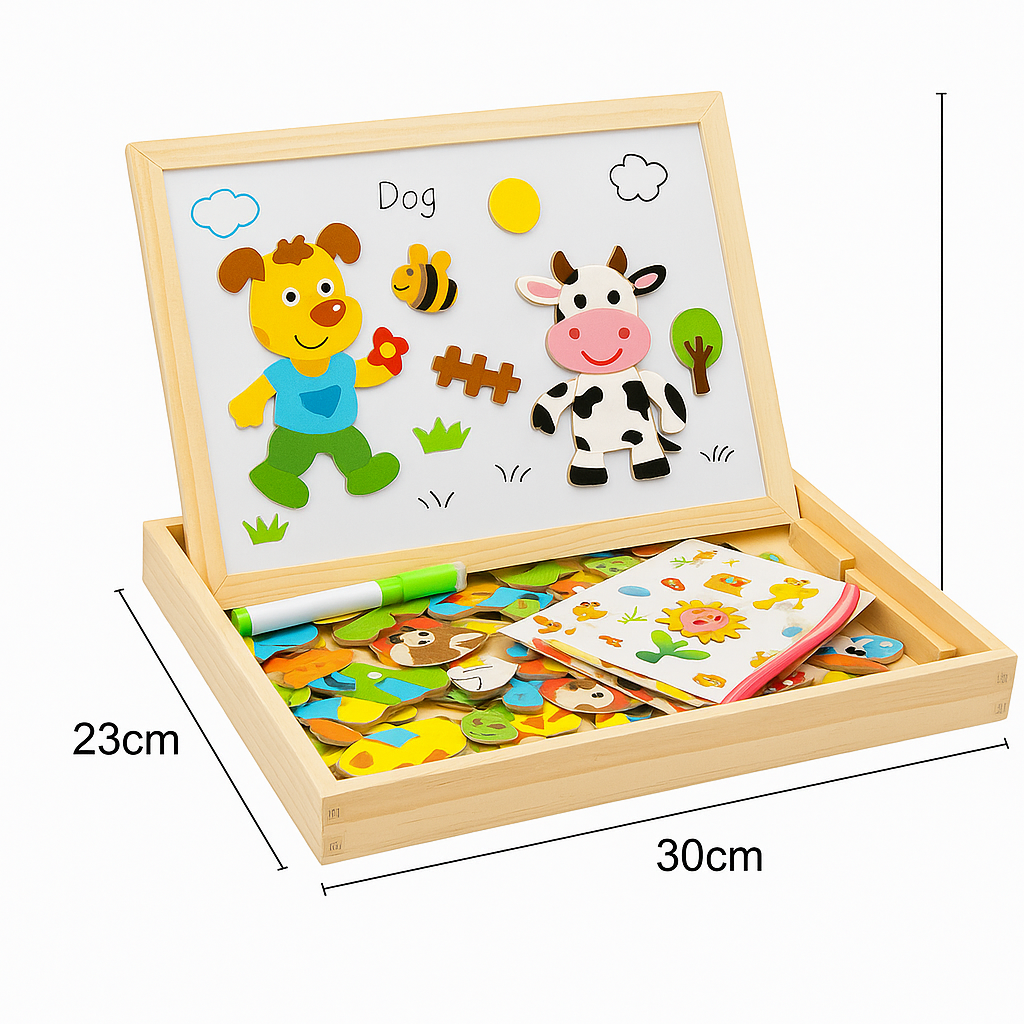 Pizarra magnetica didacctica para niños