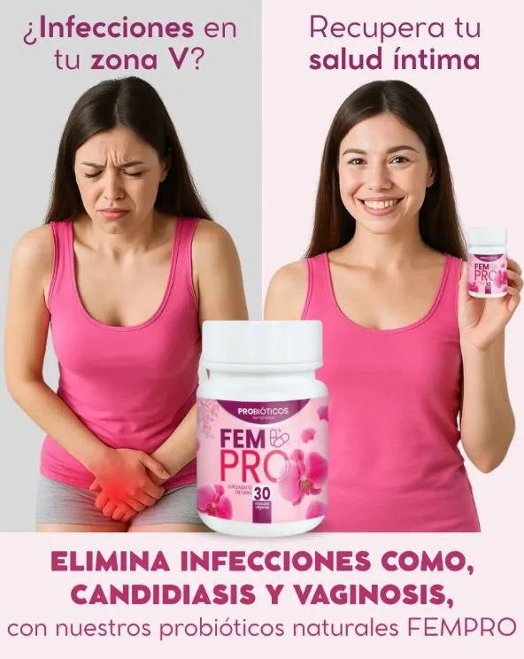 FemPro™:🌸 Equilibra tu salud íntima, digestiva y hormonal con un solo suplemento