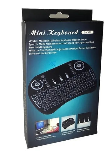 Mini Keyboard i8 Backlit: Teclado Inalámbrico con Luz