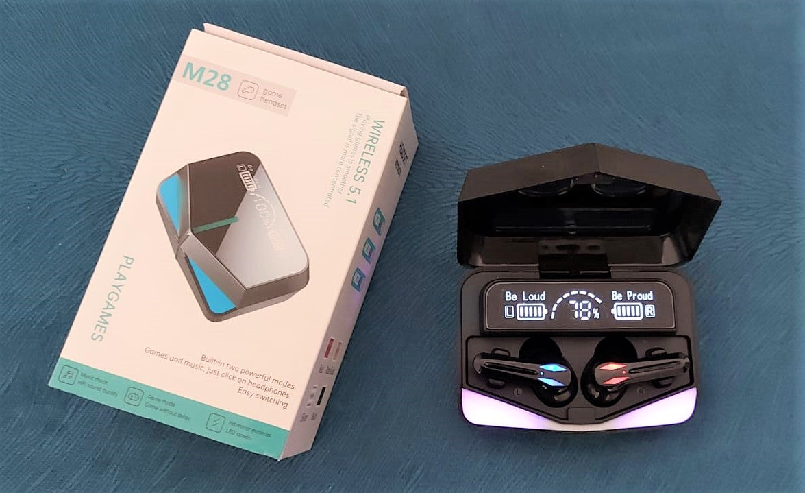 Auriculares inalámbricos antirruido Bluetooth 5.3 M28