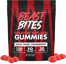 Beast Bites Creatine Gummies: aumentar masa muscular y dar energía