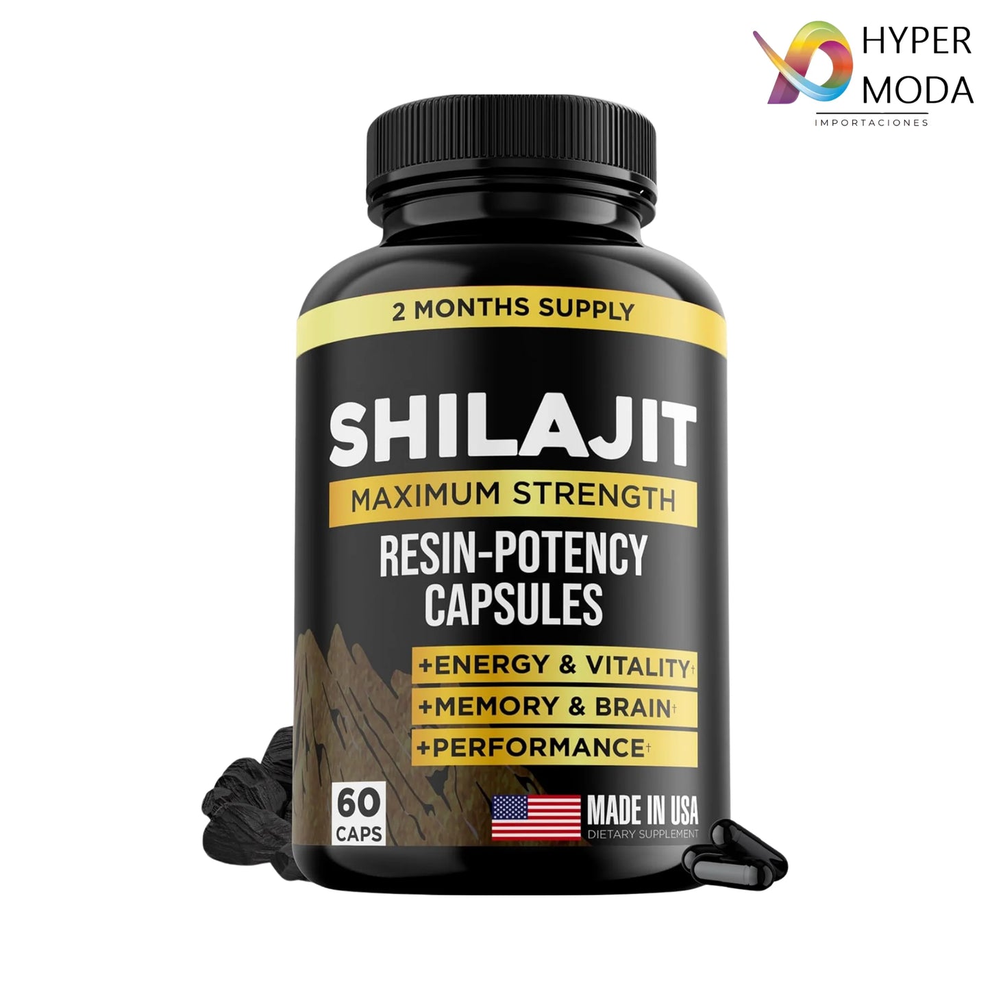 Shilajit Maximum Strenght: Aumenta el rendimiento sexual
