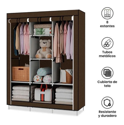 Ropero Express:🧳 ¡Tu Ropero Ideal para Viajes, Alquileres y Espacios Reducidos!