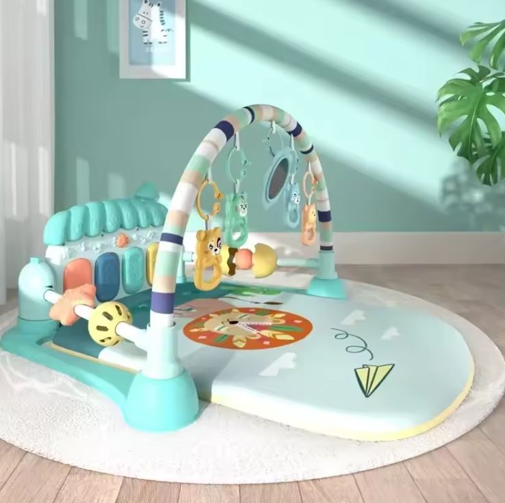 Alfombra Mágica 7 en 1:🎹👣 ¡Tu bebé aprenderá, jugará y crecerá al mismo tiempo!