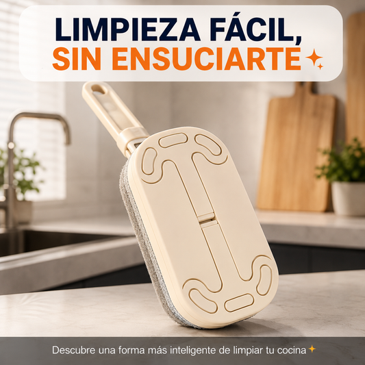 Cepillo de esponja mágica con mango