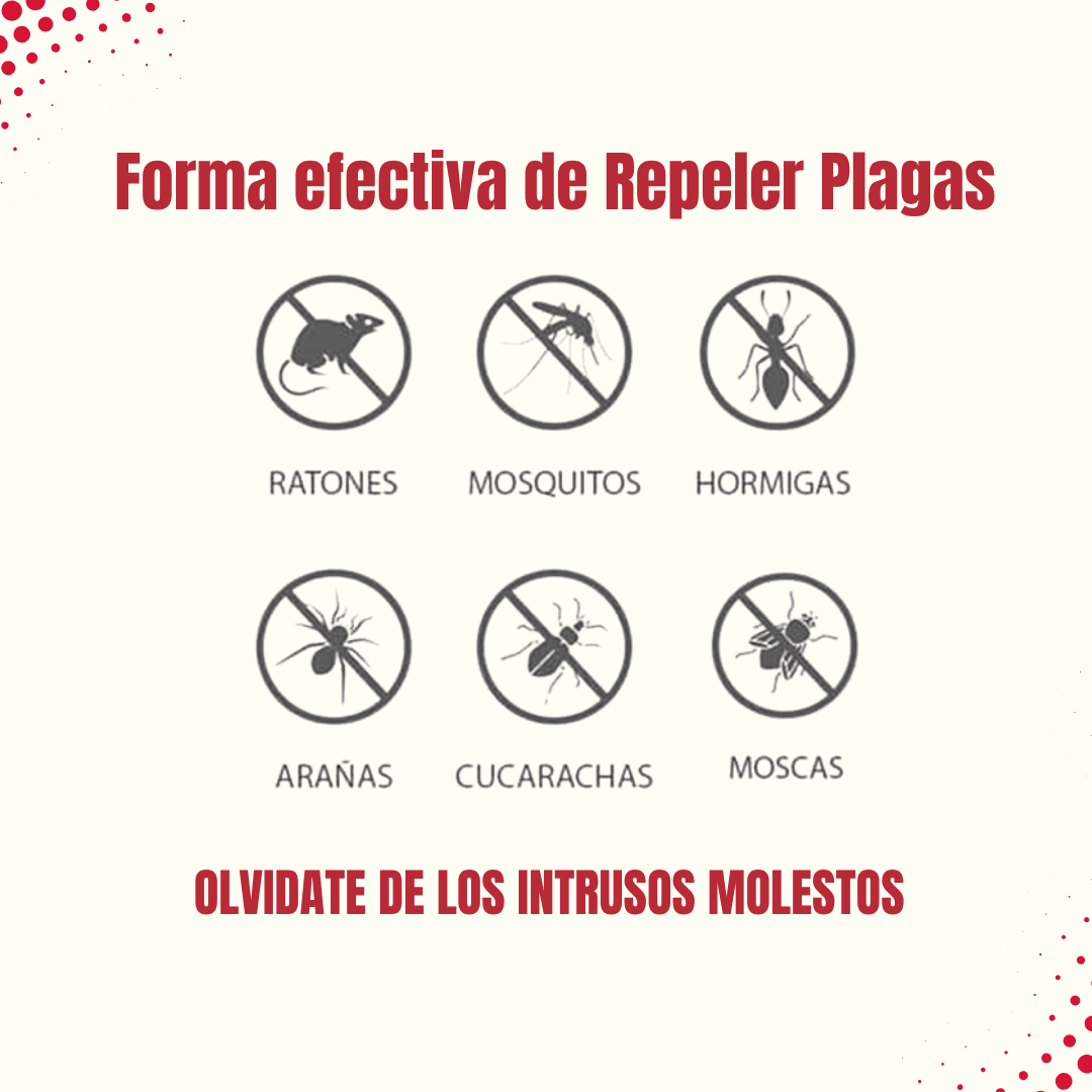 Repelente Ultrasónico™:Deshazte de Plagas Molestas