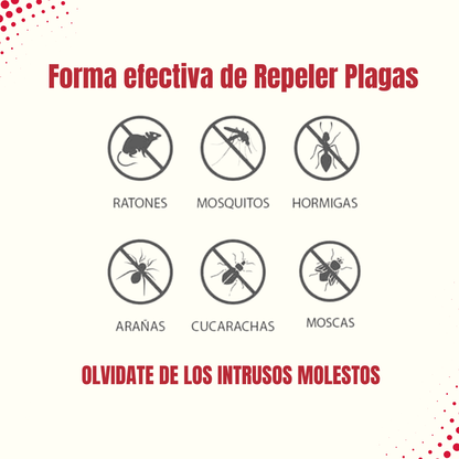Repelente Ultrasónico™:Deshazte de Plagas Molestas