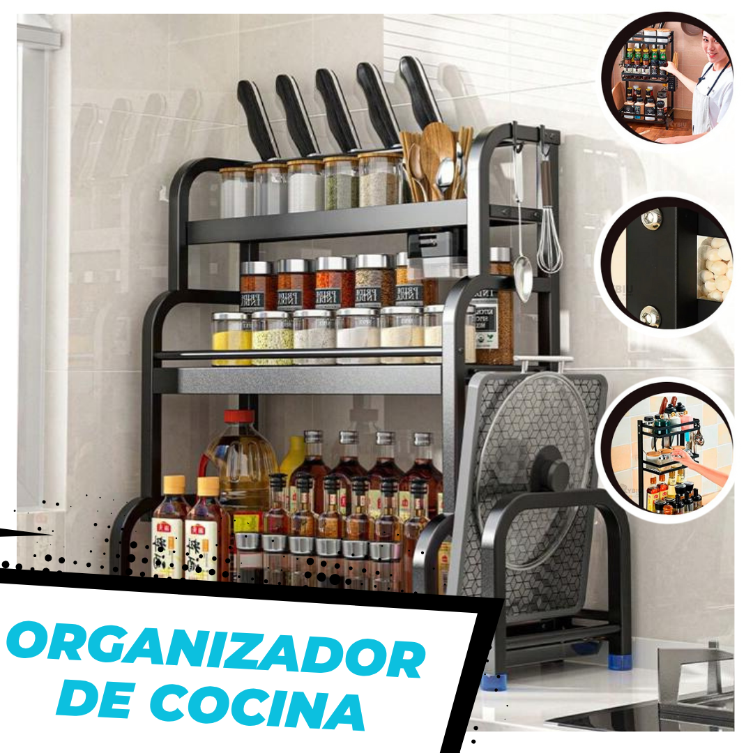 Organizador de cocina™: El toque que tu cocina necesita