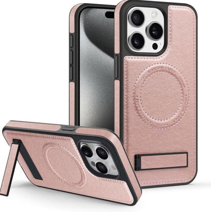 iShield Pro Max:🔒✨ ¡Protección 360° + Cuero + Carga Magnética en UNA sola funda!