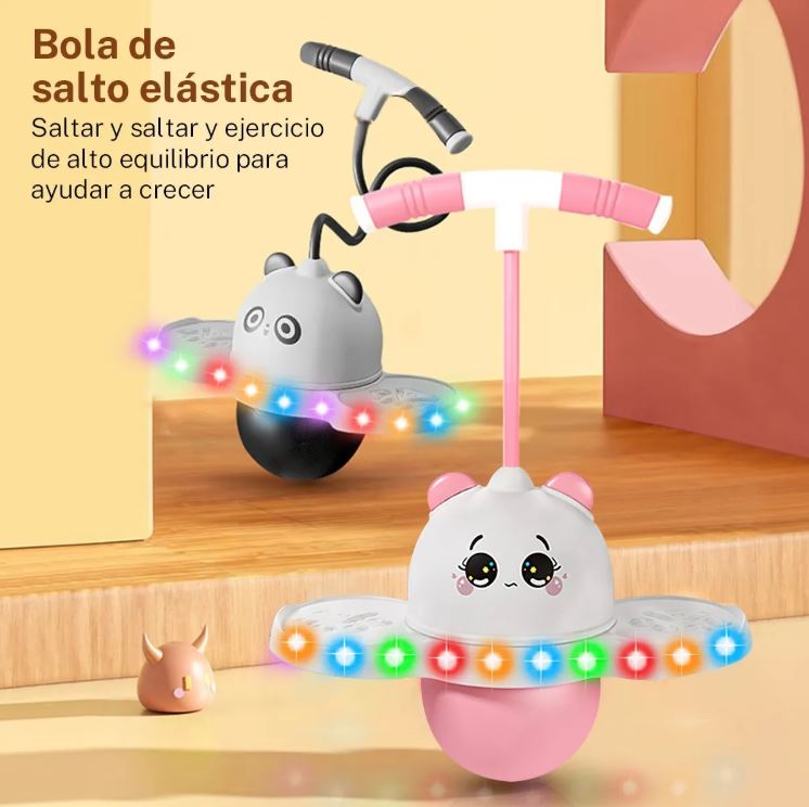 Jump & Glow™:Mejora equilibrio, coordinación y condición física