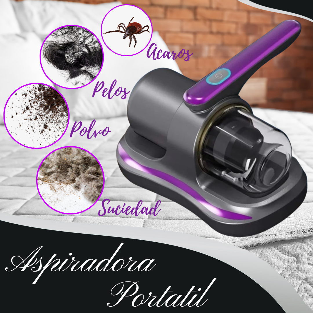 Aspiradora Portátil™: Ni el polvo Ni el ácaro tienen escapatoria