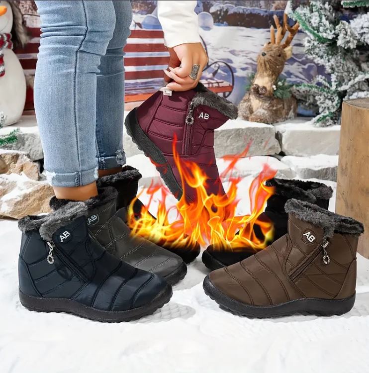 Anya™:¡Nunca más pasarás frío en tus pies con botas impermeables y todo terreno para cualquier clima!