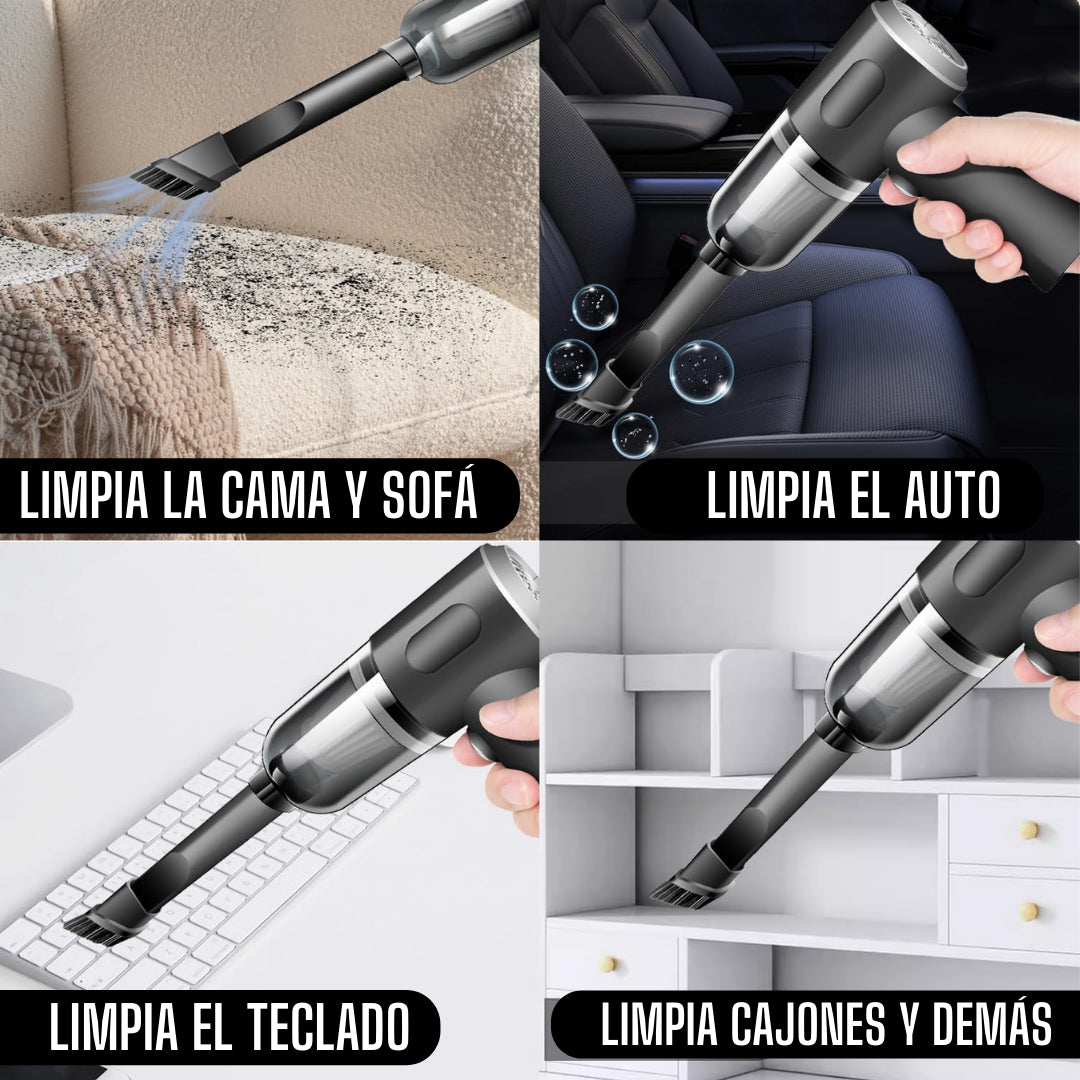 ⚡ TurboVac™ Pocket – Aspiradora potente de mano