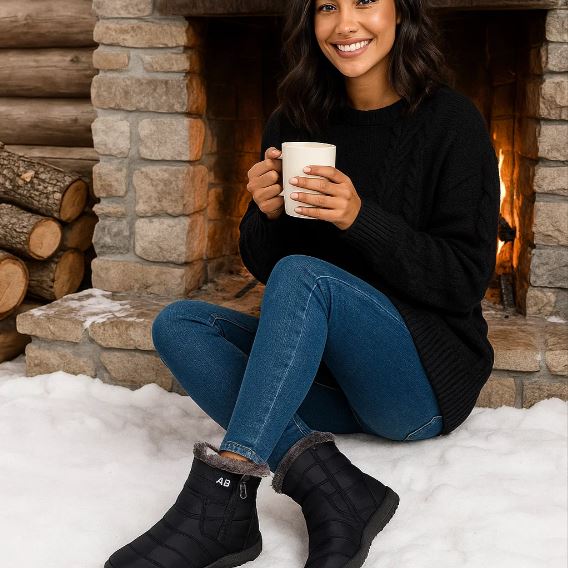 Anya™:¡Nunca más pasarás frío en tus pies con botas impermeables y todo terreno para cualquier clima!
