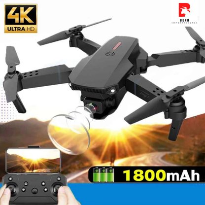 SkyPro E88™:🎥📸4K UltraHD Doble Cámara para tomas de alto nivel