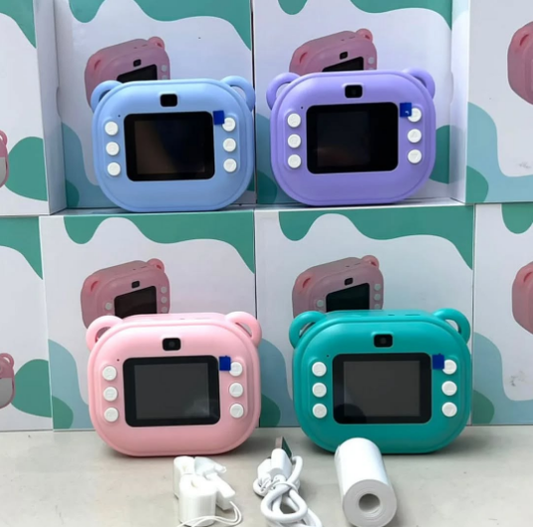 CÁMARA INSTANTÁNEA CON IMPRESIÓN TÉRMICA PARA NIÑOS