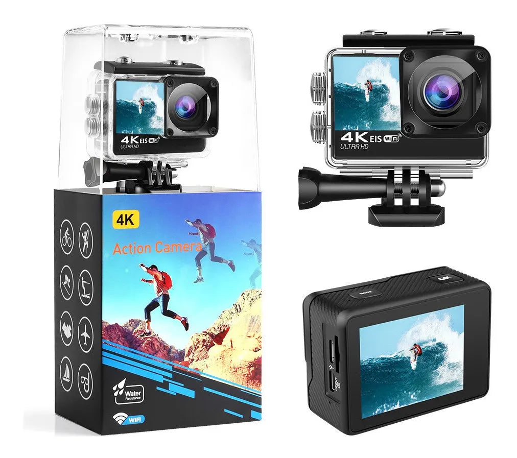 🎥 Go Cam Ultra Pro™ 4K: Graba como un profesional, vive como un aventurero