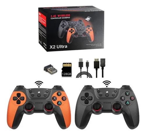 GameBox X2 Pro:🧒👨‍🦳 De Mario Bros a Tekken: revive tu infancia en 4K HD