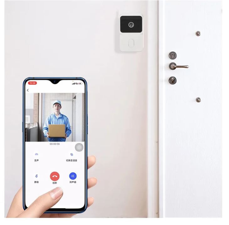 DoorEye Pro:🌙 Visión nocturna, videollamada y seguridad total en un solo timbre