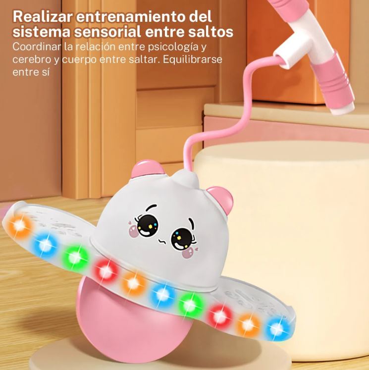 Jump & Glow™:Mejora equilibrio, coordinación y condición física