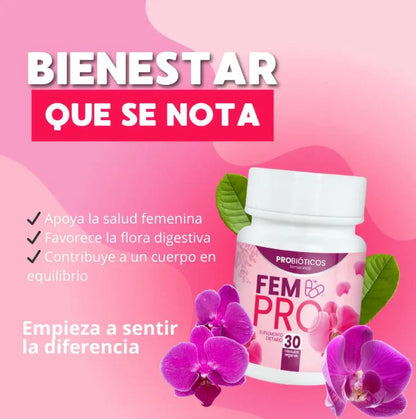 FemPro™:🌸 Equilibra tu salud íntima, digestiva y hormonal con un solo suplemento
