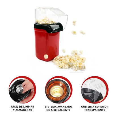 Crispy Pop!:🔥 Olvídate del Microondas: Prepara Snacks Sanos al Instante 🍿