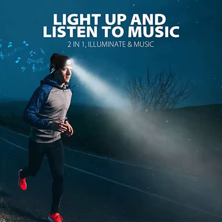 🧢🎶 PowerBeanie Pro: Mantente abrigado, iluminado y conectado este invierno ❄️