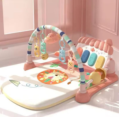 Alfombra Mágica 7 en 1:🎹👣 ¡Tu bebé aprenderá, jugará y crecerá al mismo tiempo!