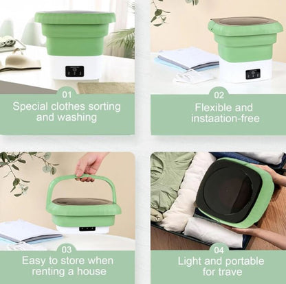 LavaGo™ Fold Min:🧳💦 La lavadora que cabe en tu mochila