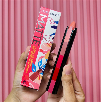 LABIAL EN BARRA 5 EN 1 EVER BEAUTY