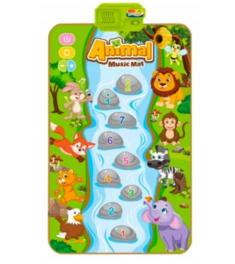 Alfombra Musical Animal: Números y Sonidos para Peques 🎵🦁