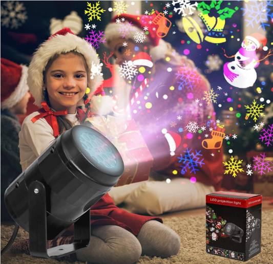 Proyector de luces de navidad