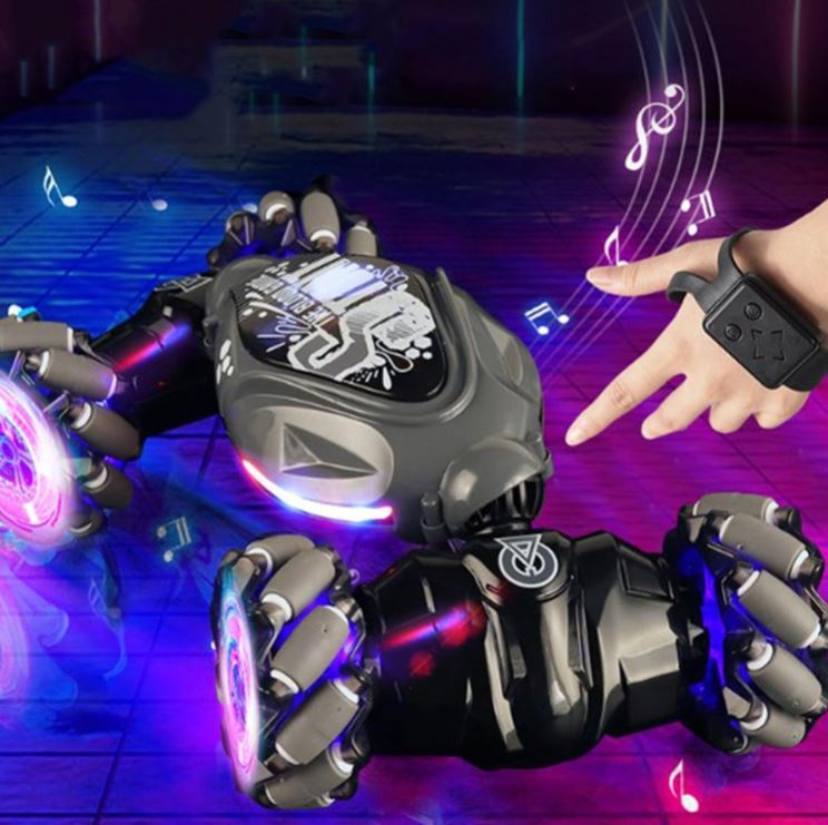 OrbiCar Max – El auto acrobático 360° 🏎️⚡ que responde a tus gestos, con luces, música y resistencia extrema 🤖✨