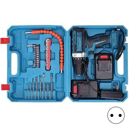 TurboFix Pro Kit:⚙️ Taladra, atornilla y crea sin límites con doble batería de larga duración🧰⚡