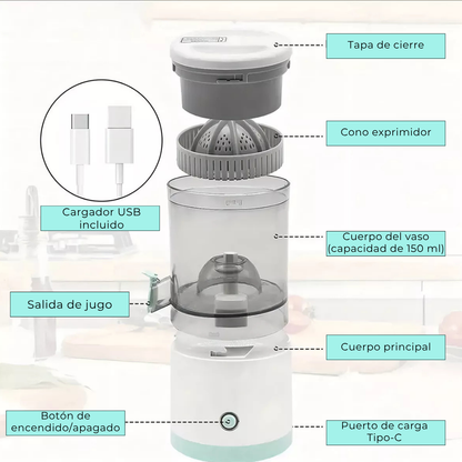 Exprimidor de Naranjas Eléctrico™:Exprime bienestar y energía cada día.