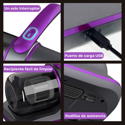 Aspiradora Portátil™: Ni el polvo Ni el ácaro tienen escapatoria