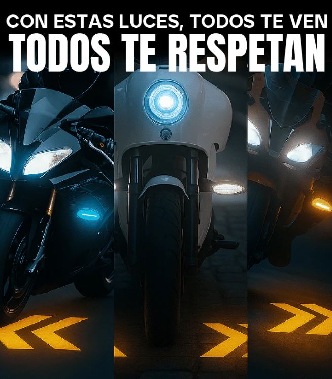 MotoFlash Pro™:🌈⚡ Colores vibrantes que iluminan tu camino y captan todas las miradas