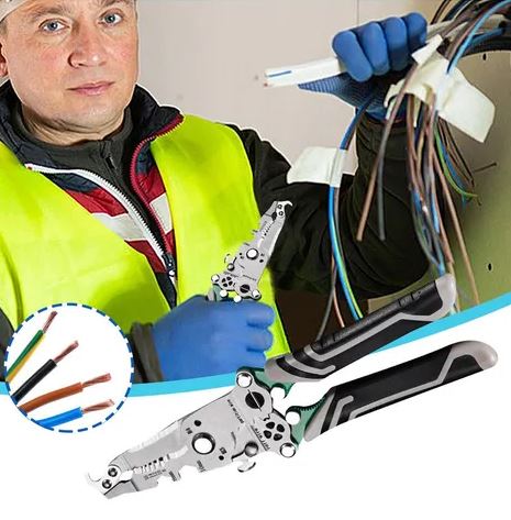 MultiWire Pro Tool:🧰 ¡Pelá, cortá y ajustá cables como un profesional en segundos!