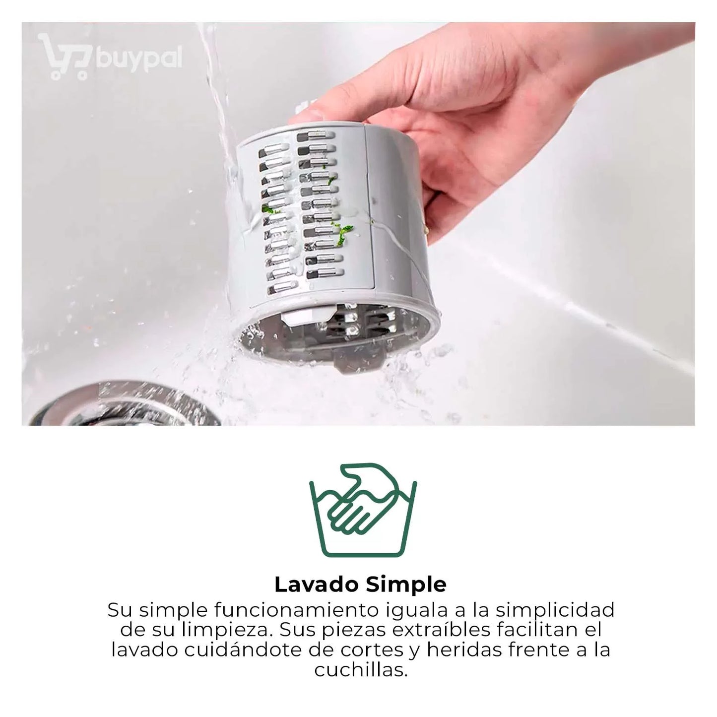 🥗 ChefQuick™: ¡Corta 44 veces con una sola vuelta!