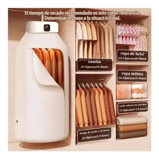 Secadora Portátil de Ropa – Seca hasta 10 kg sin complicaciones