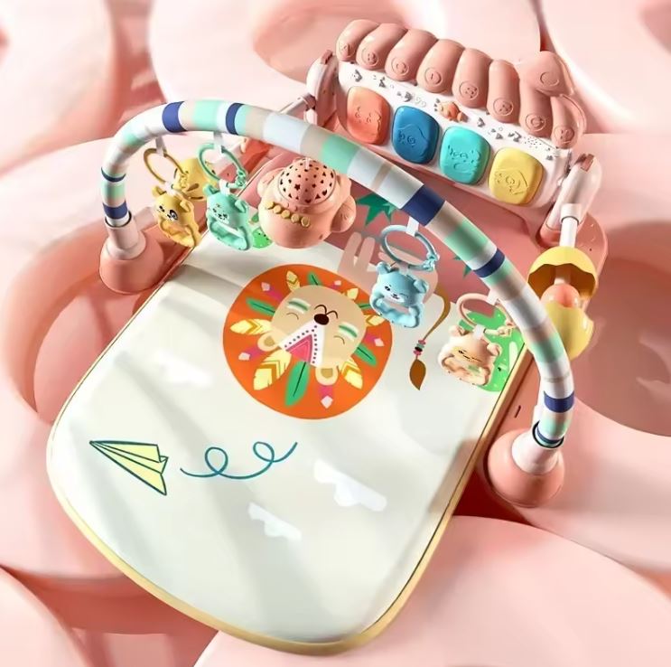 Alfombra Mágica 7 en 1:🎹👣 ¡Tu bebé aprenderá, jugará y crecerá al mismo tiempo!