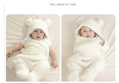 BabyBear:🐻 ¡Dulces sueños con este abrigo de amor para tu bebé!