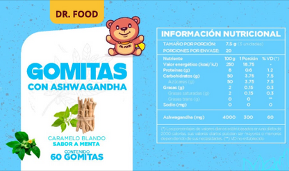 Gomitas de Ashwagandha